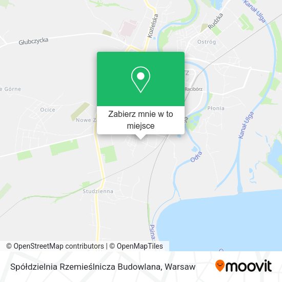 Mapa Spółdzielnia Rzemieślnicza Budowlana