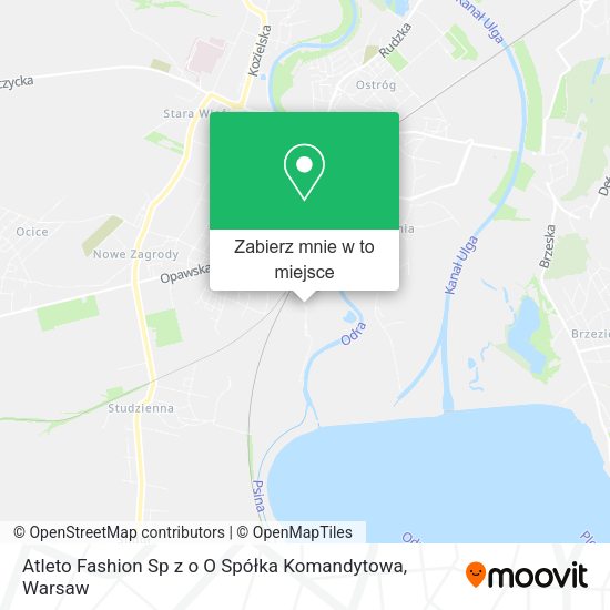 Mapa Atleto Fashion Sp z o O Spółka Komandytowa