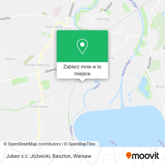 Mapa Jubex s.c. Jóźwicki, Baszton