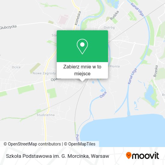 Mapa Szkoła Podstawowa im. G. Morcinka