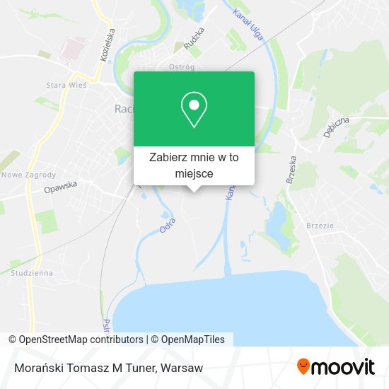 Mapa Morański Tomasz M Tuner