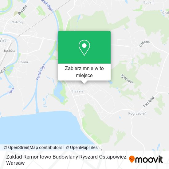 Mapa Zakład Remontowo Budowlany Ryszard Ostapowicz