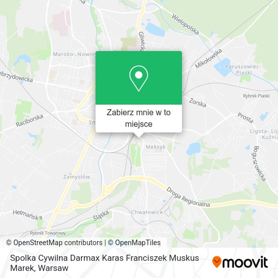 Mapa Spolka Cywilna Darmax Karas Franciszek Muskus Marek