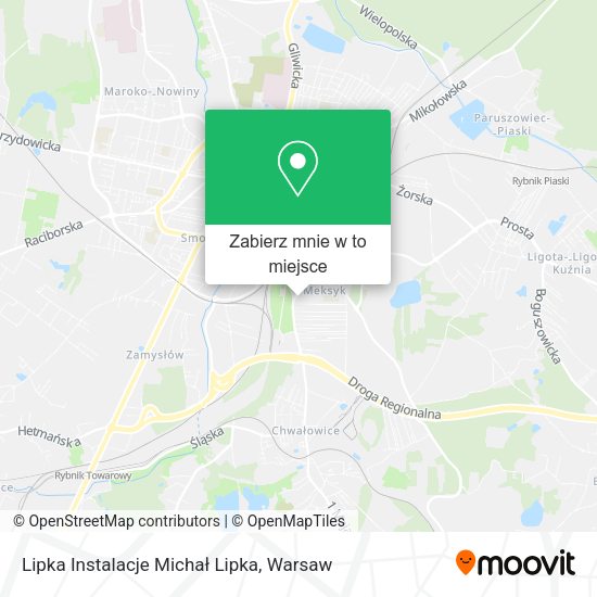 Mapa Lipka Instalacje Michał Lipka