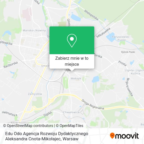 Mapa Edu Odo Agencja Rozwoju Dydaktycznego Aleksandra Cnota-Mikołajec