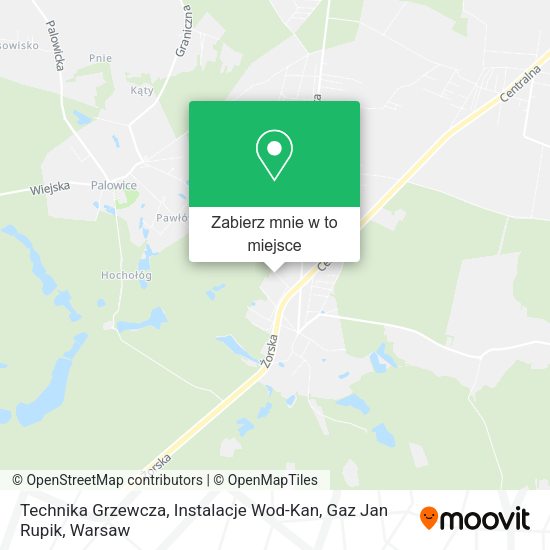 Mapa Technika Grzewcza, Instalacje Wod-Kan, Gaz Jan Rupik