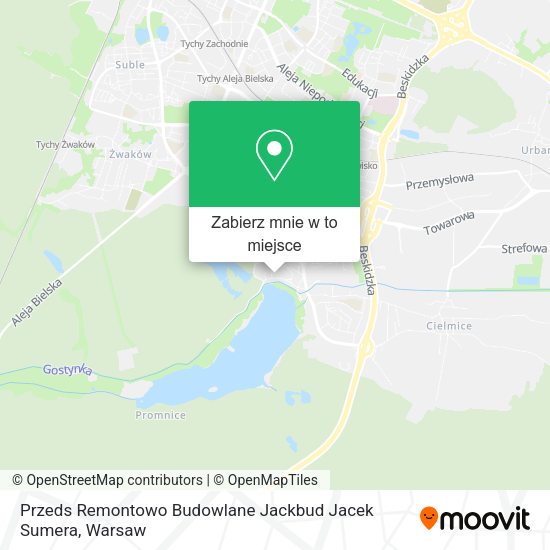 Mapa Przeds Remontowo Budowlane Jackbud Jacek Sumera