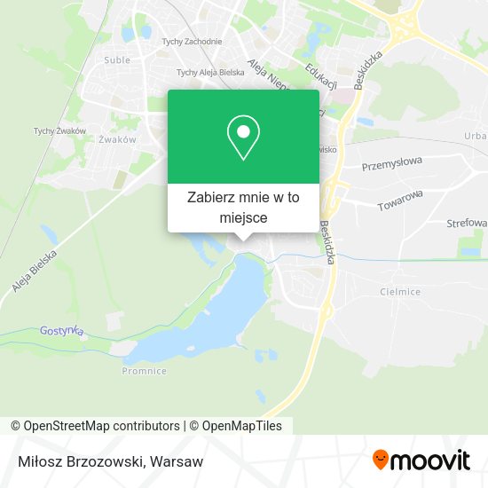 Mapa Miłosz Brzozowski