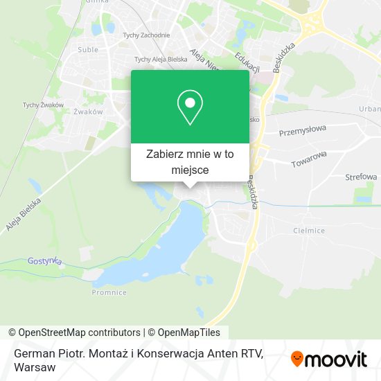 Mapa German Piotr. Montaż i Konserwacja Anten RTV