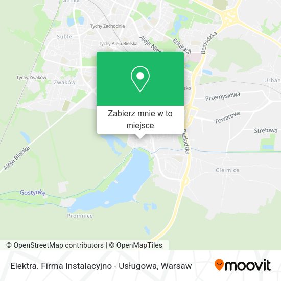 Mapa Elektra. Firma Instalacyjno - Usługowa