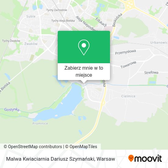 Mapa Malwa Kwiaciarnia Dariusz Szymański