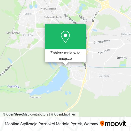 Mapa Mobilna Stylizacja Paznokci Mariola Pyrtek