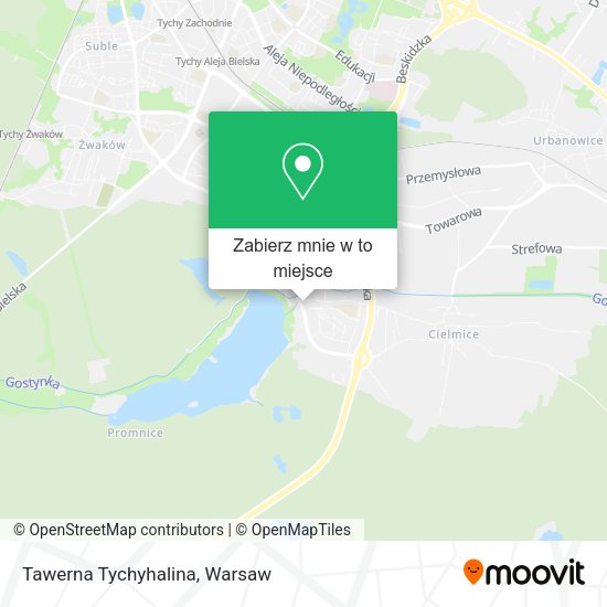 Mapa Tawerna Tychyhalina