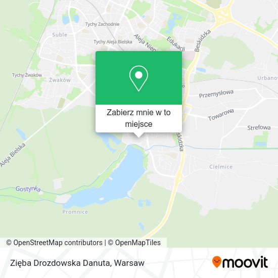 Mapa Zięba Drozdowska Danuta