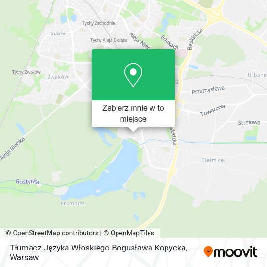 Mapa Tłumacz Języka Włoskiego Bogusława Kopycka