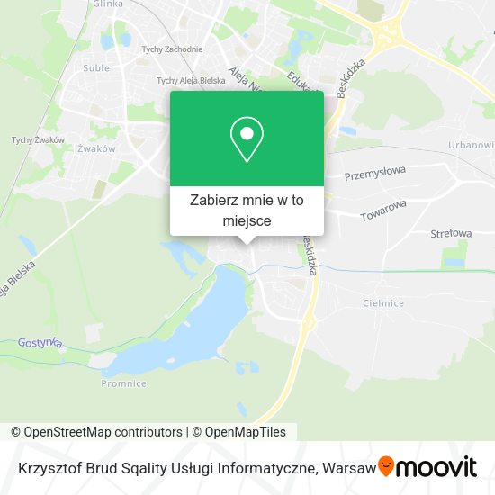 Mapa Krzysztof Brud Sqality Usługi Informatyczne