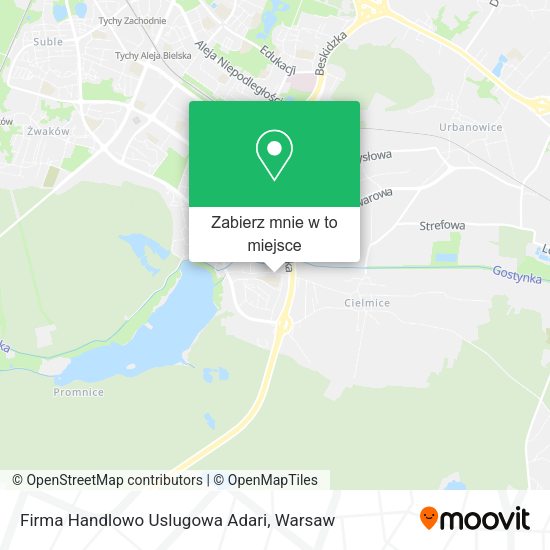Mapa Firma Handlowo Uslugowa Adari