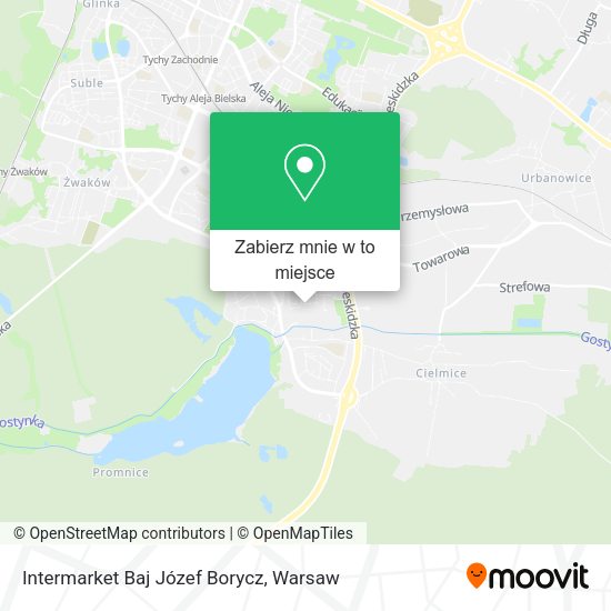 Mapa Intermarket Baj Józef Borycz