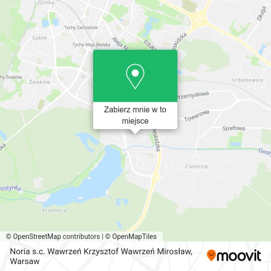 Mapa Noria s.c. Wawrzeń Krzysztof Wawrzeń Mirosław