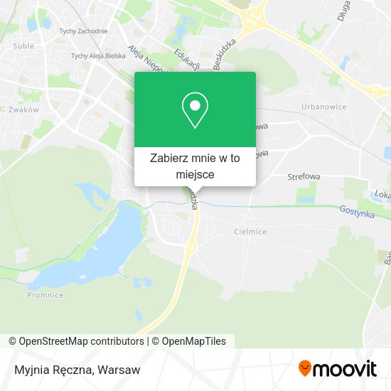 Mapa Myjnia Ręczna