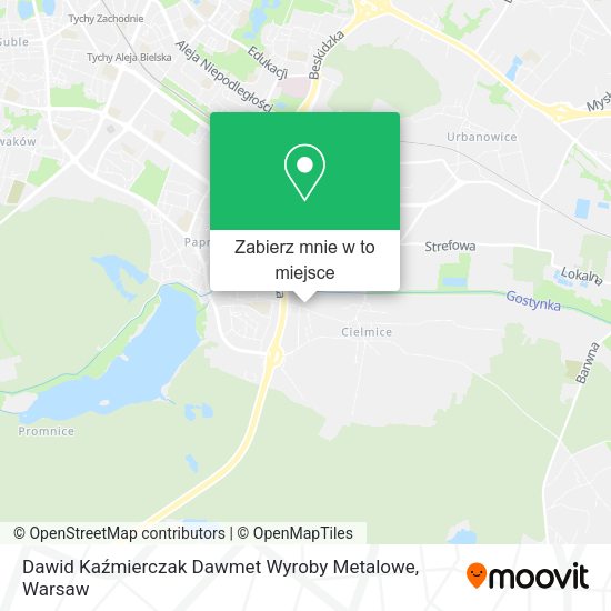 Mapa Dawid Kaźmierczak Dawmet Wyroby Metalowe