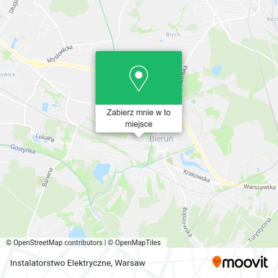 Mapa Instalatorstwo Elektryczne