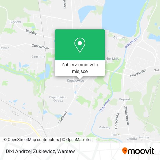 Mapa Dixi Andrzej Żukiewicz