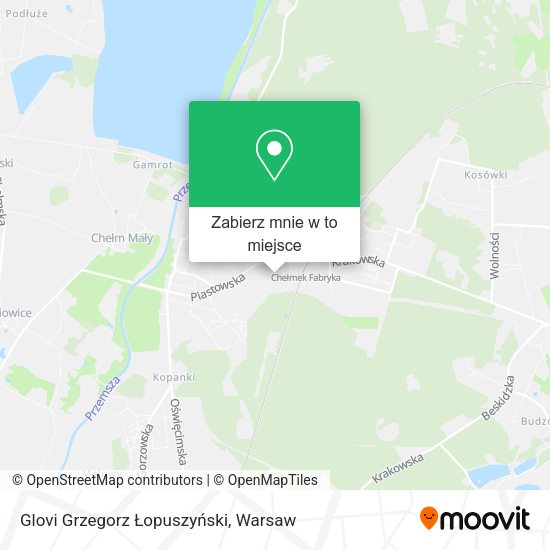 Mapa Glovi Grzegorz Łopuszyński