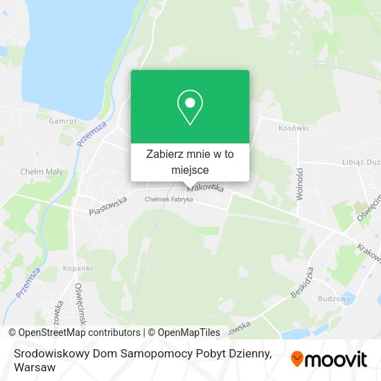 Mapa Srodowiskowy Dom Samopomocy Pobyt Dzienny