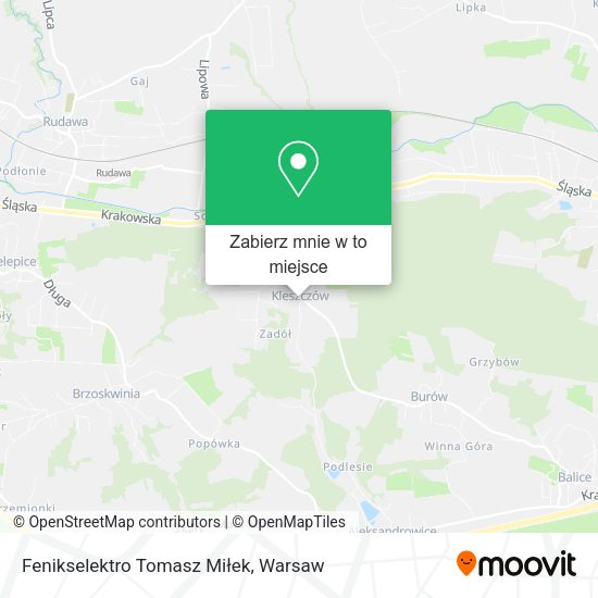 Mapa Fenikselektro Tomasz Miłek