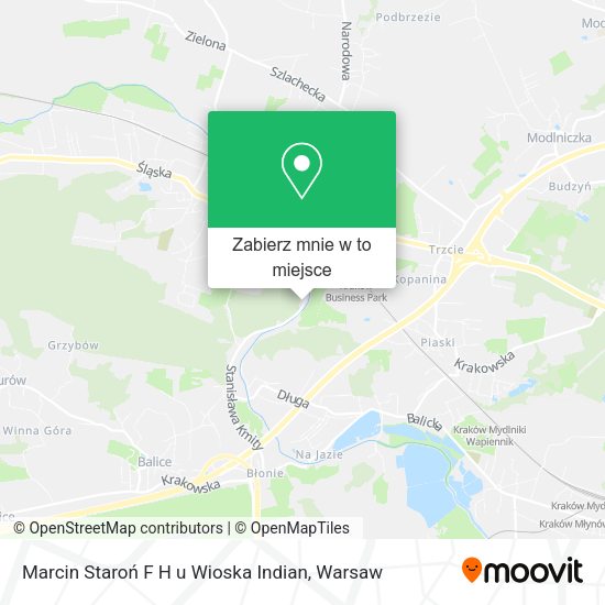 Mapa Marcin Staroń F H u Wioska Indian