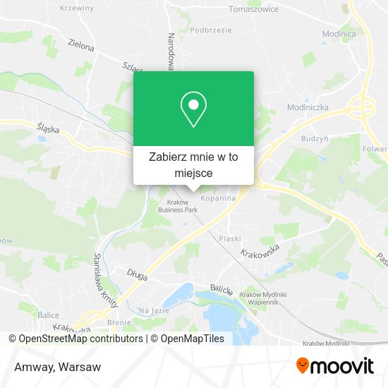 Mapa Amway