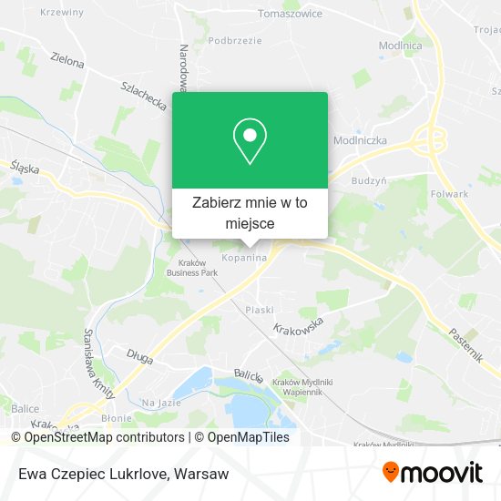 Mapa Ewa Czepiec Lukrlove