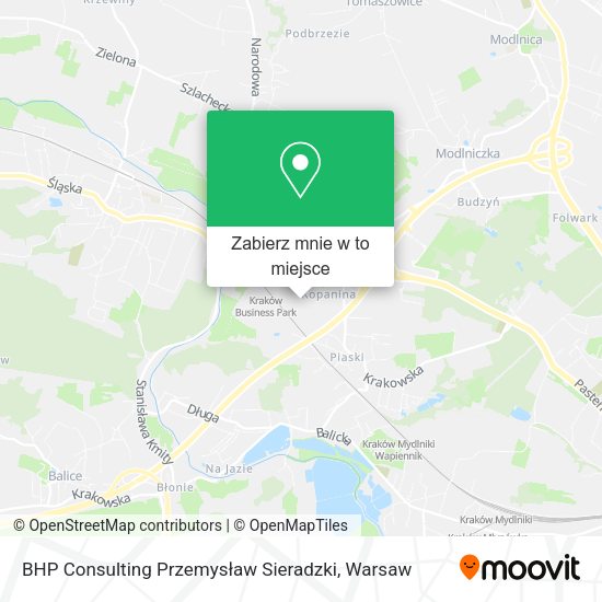 Mapa BHP Consulting Przemysław Sieradzki