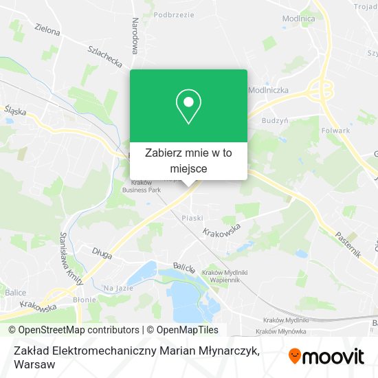 Mapa Zakład Elektromechaniczny Marian Młynarczyk