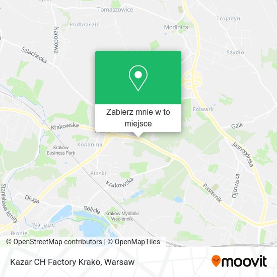 Mapa Kazar CH Factory Krako