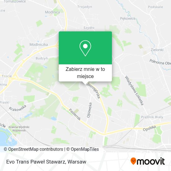 Mapa Evo Trans Paweł Stawarz