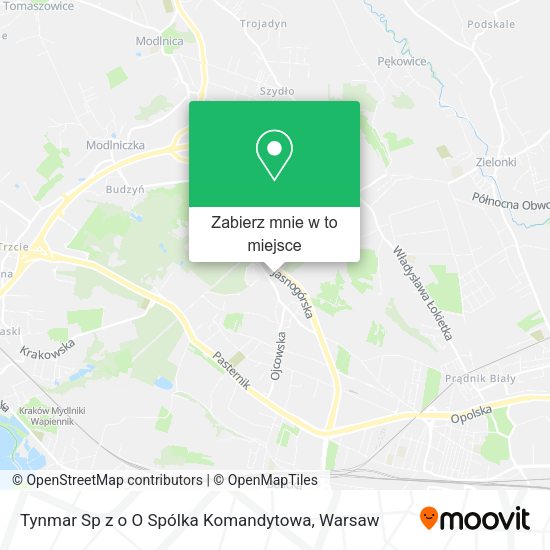 Mapa Tynmar Sp z o O Spólka Komandytowa