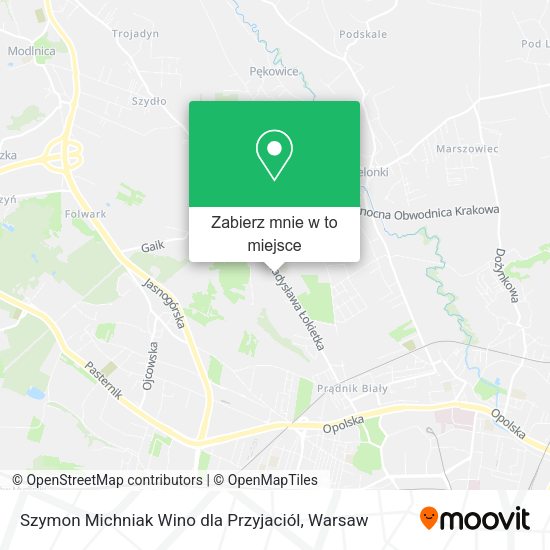 Mapa Szymon Michniak Wino dla Przyjaciól