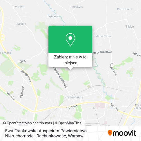 Mapa Ewa Frankowska Auspicium-Powiernictwo Nieruchomości, Rachunkowość