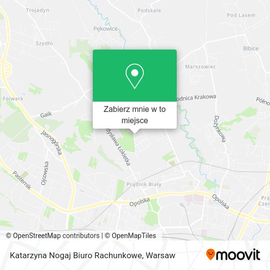 Mapa Katarzyna Nogaj Biuro Rachunkowe