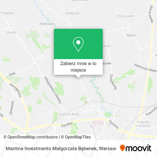 Mapa Mantina Investments Małgorzata Bębenek