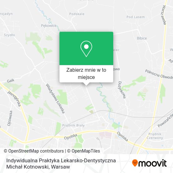 Mapa Indywidualna Praktyka Lekarsko-Dentystyczna Michał Kotnowski