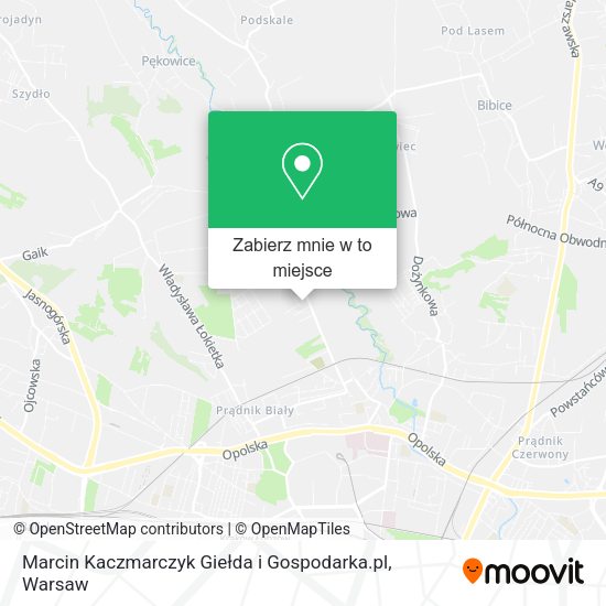 Mapa Marcin Kaczmarczyk Giełda i Gospodarka.pl