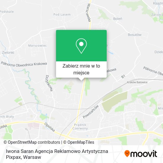 Mapa Iwona Saran Agencja Reklamowo Artystyczna Pixpax