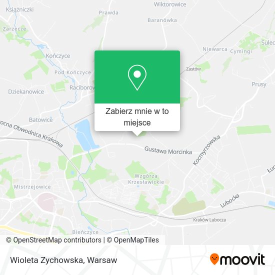 Mapa Wioleta Zychowska