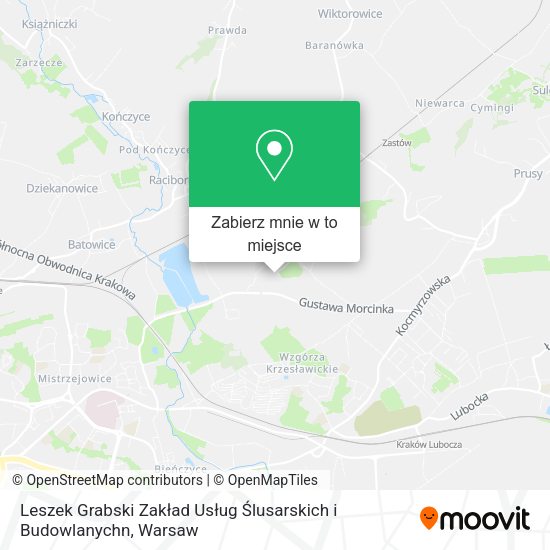 Mapa Leszek Grabski Zakład Usług Ślusarskich i Budowlanychn