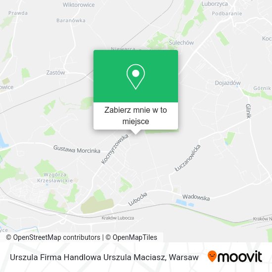 Mapa Urszula Firma Handlowa Urszula Maciasz