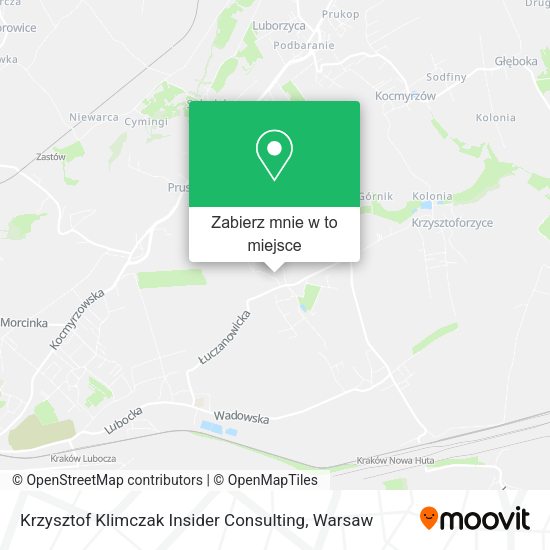 Mapa Krzysztof Klimczak Insider Consulting