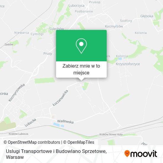 Mapa Uslugi Transportowe i Budowlano Sprzetowe